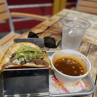 Birria taco