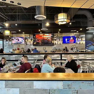 Bar and sitting area