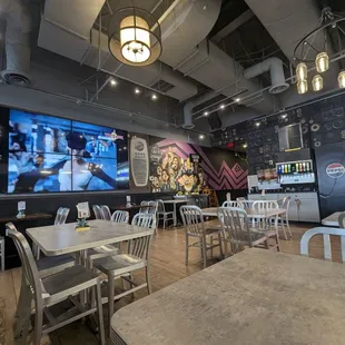 Inside seating