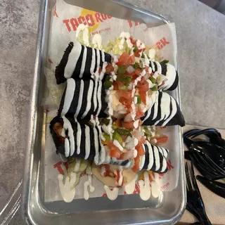 Chicken Flautas.