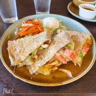 Rosa Moreno Blackened Chicken Quesadilla - $18 - Yum!