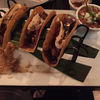 Trio of Tacos De Filete
