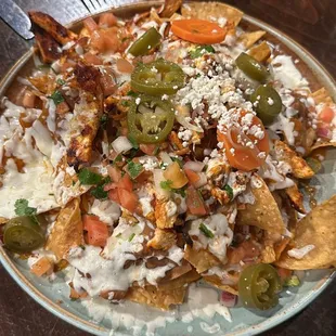Chicken nachos