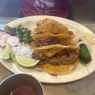 Birria tacos