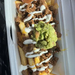 Carne fries