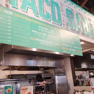 the inside of a restaurant