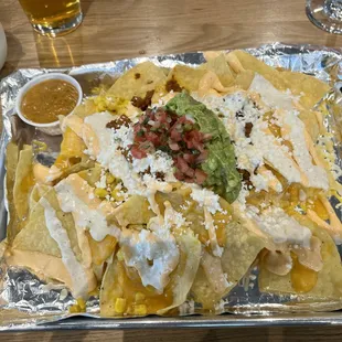 Nachos with Al Pastor