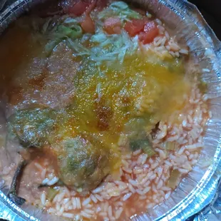 Chile relleno plate