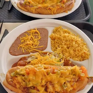 Chile Relleno combo plate