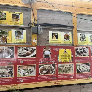 Some of the food options