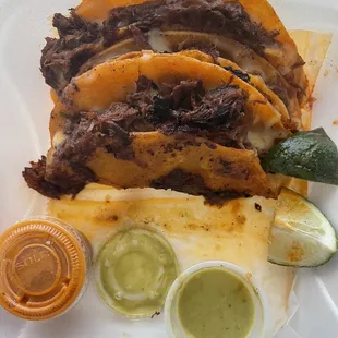 Quesabirria (aka Queso Tacos aka Red Tacos.)