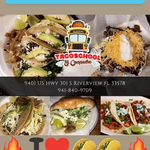 Tacos, Tortas, Pin Pon Papá, Tacos al Pastor