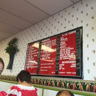 pizza, menu