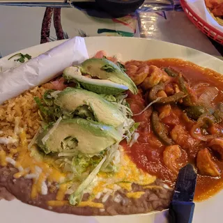 # 1 Camarones A La Diabla