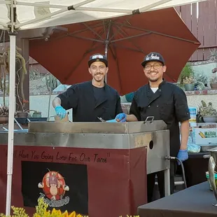 Our taco masters!!