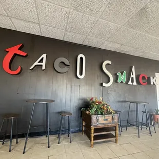 the interior of a restaurant