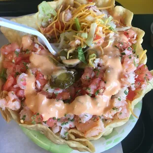 Seafood salad