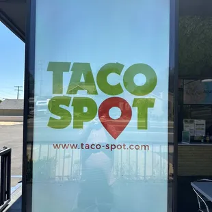 Taco Spot LED sign