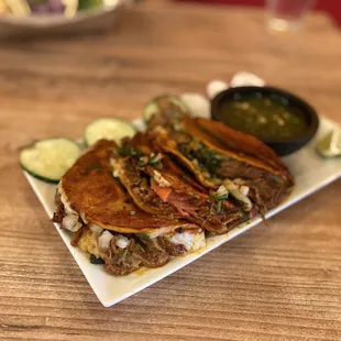 Birria tacos