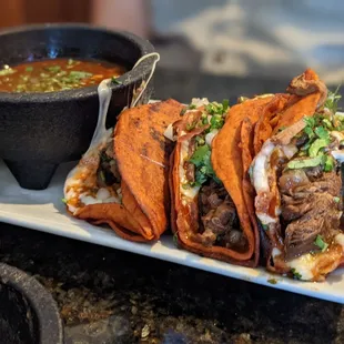 Birria tacos