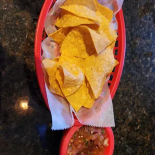 Chips and salsa