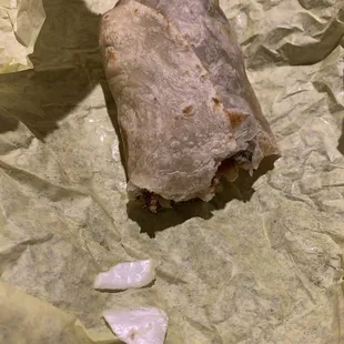 Colorado Burrito add styrofoam