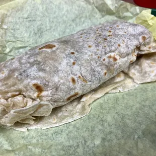 Machaca Breakfast Burrito
