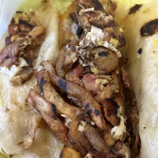 Nothing like having burnt breakfast, seems like the food is getting worse.