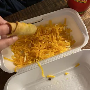 The cold and old &quot;carne asada fries&quot;