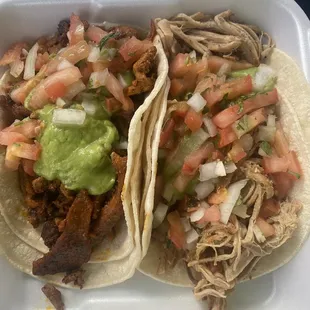 Adobada &amp; Carnitas Tacos