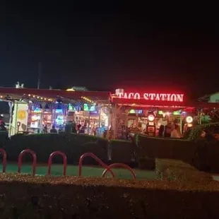Evening hours at Taco Station..Tool Cool.