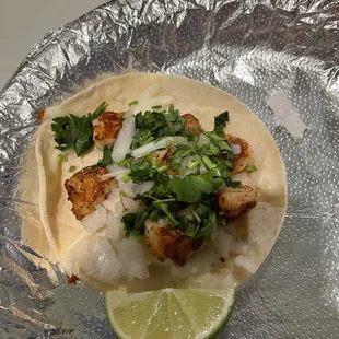 Shrimp taco