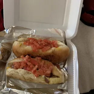 Tiny Sonoran dogs $7 each!!!