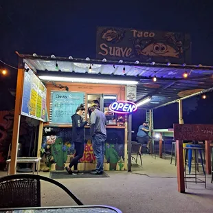 The Taco Suave stand