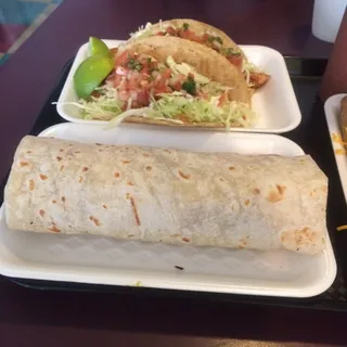 Grilled Mahi Mahi Burrito