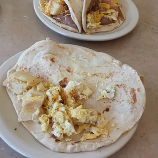 Potato & Egg Taco