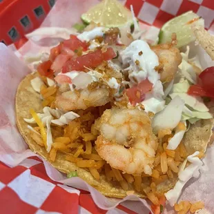 Garlic Shrimp Taco