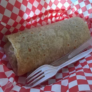 Bean and Cheese Burrito