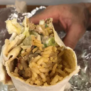 Pollo AMERICAN burrito