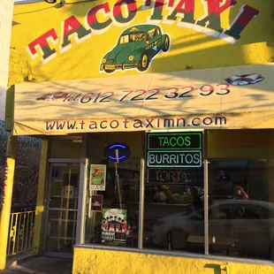 I got the tacos and Deb got the burrito. All very good.  I hope they do well enough to stay in business so I can come back.