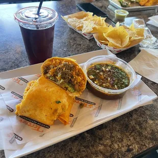 Street Burrito + Aguas Frescas