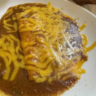 Cheese enchiladas tasty!