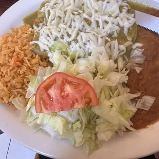 9. Enchiladas Verdes