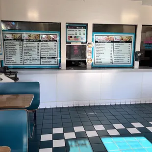Inside Order Window.