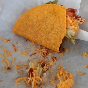Mmm ground beef taco