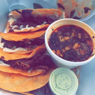 tacos, food