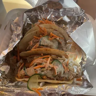 Banh mi Taco Basket