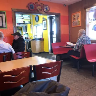 Looking at counter from dining room
