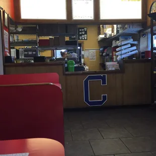 The Taco Town walk up counter