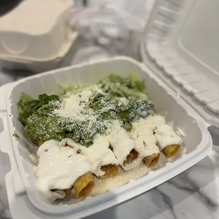 Chicken taquitos